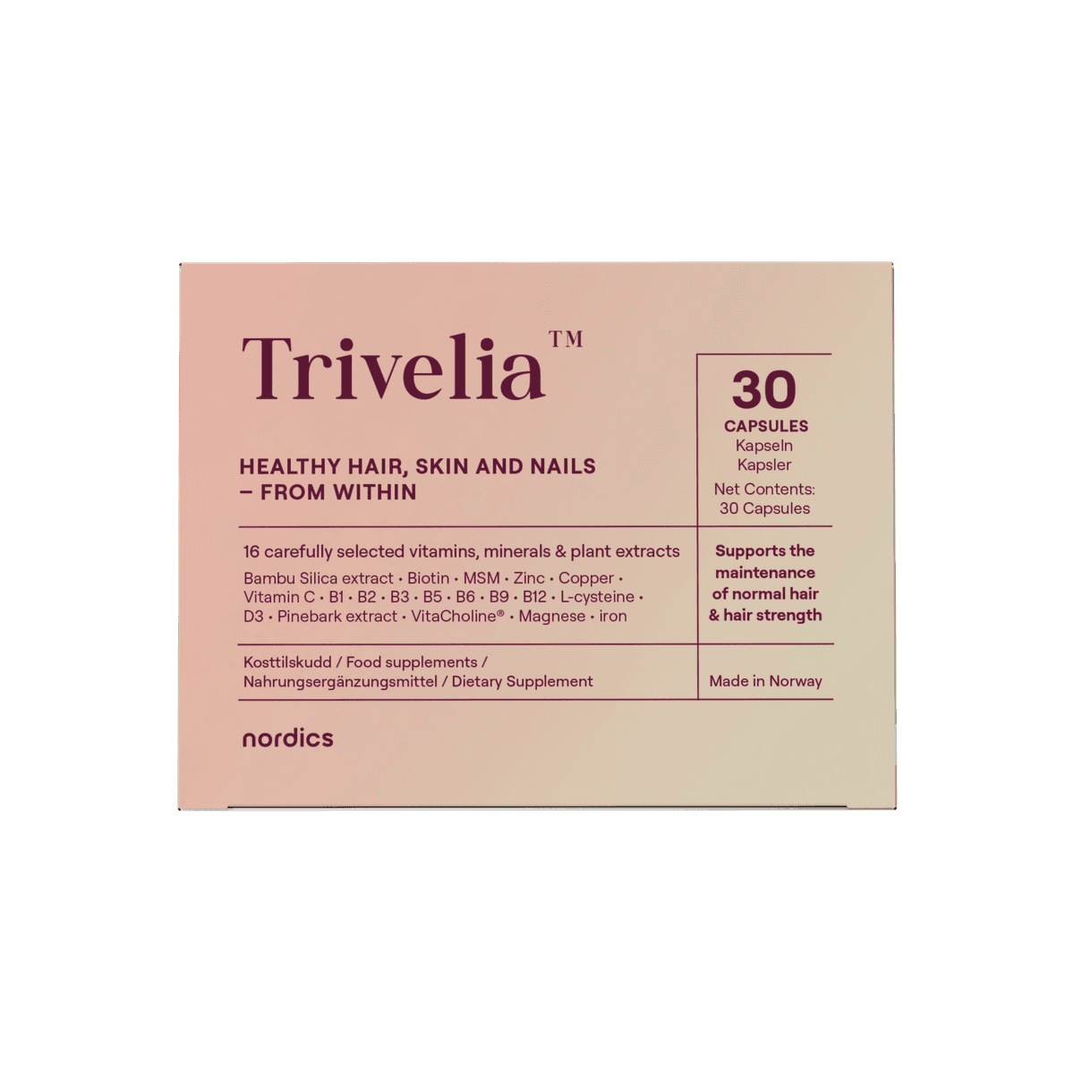 Trivelia pakke
